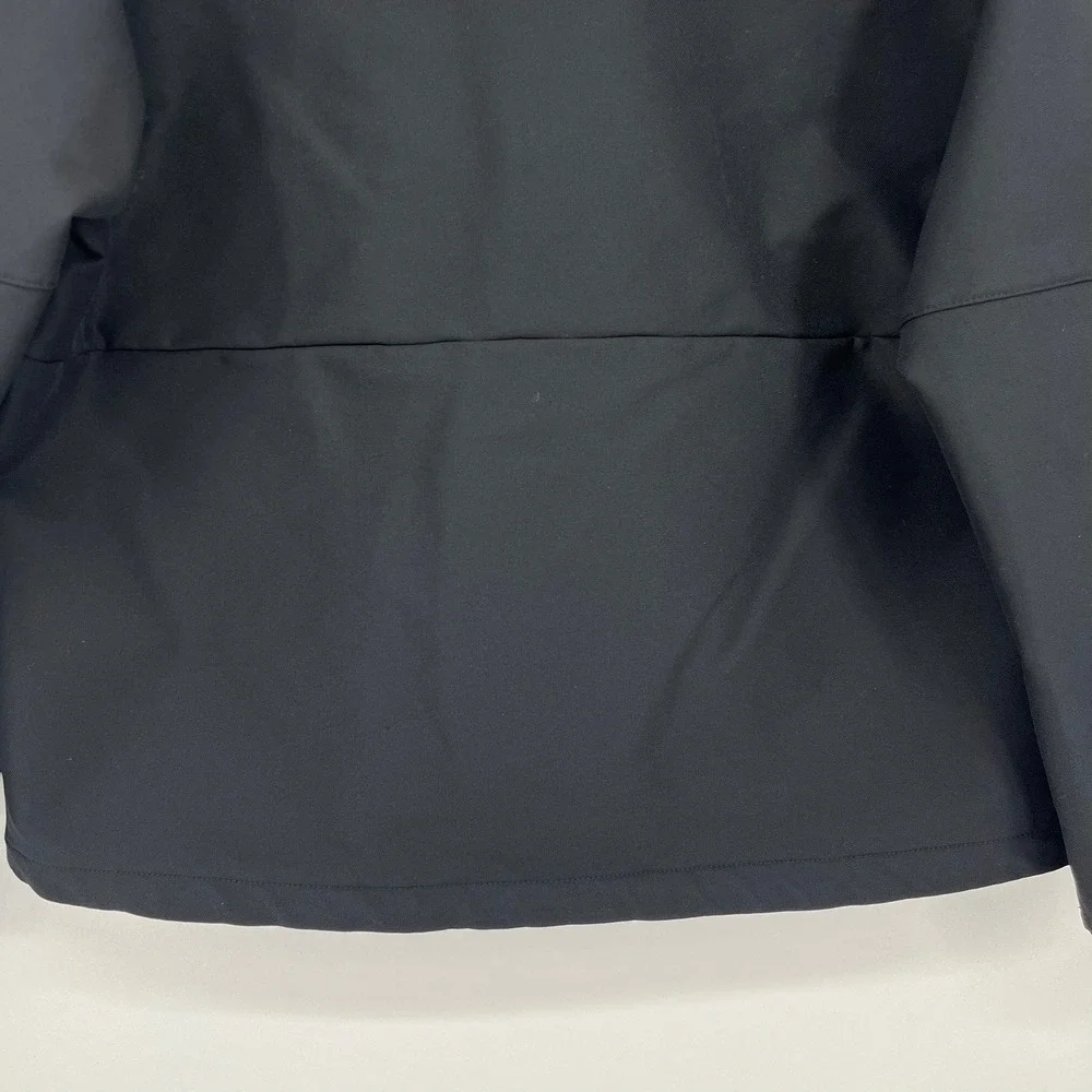 The North‎ Face WindWall Softshell Hoodie Jacket Mens XXL Black Full Zip Hooded